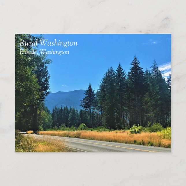 Postal rural de Washington, Randle, WA (Anverso)