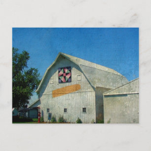 Postal Rural Iowa Barn
