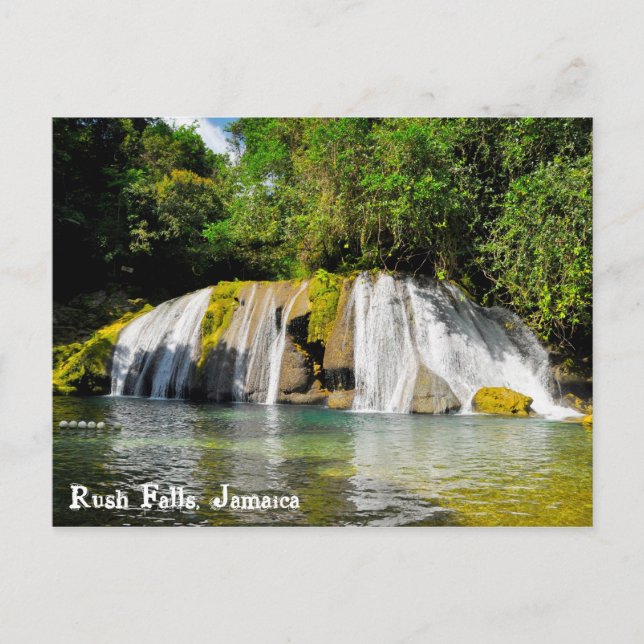 Postal Rush Falls, Jamaica (Anverso)