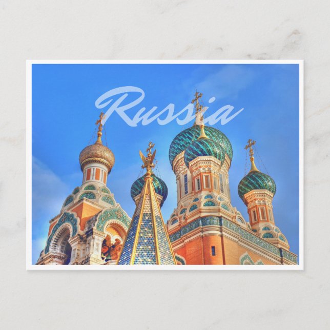 Postal Rusia (Anverso)
