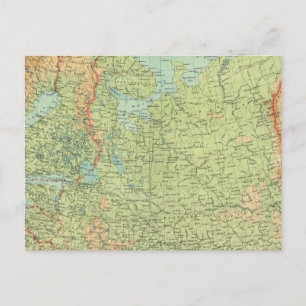 Postal Rusia del Norte y Finlandia