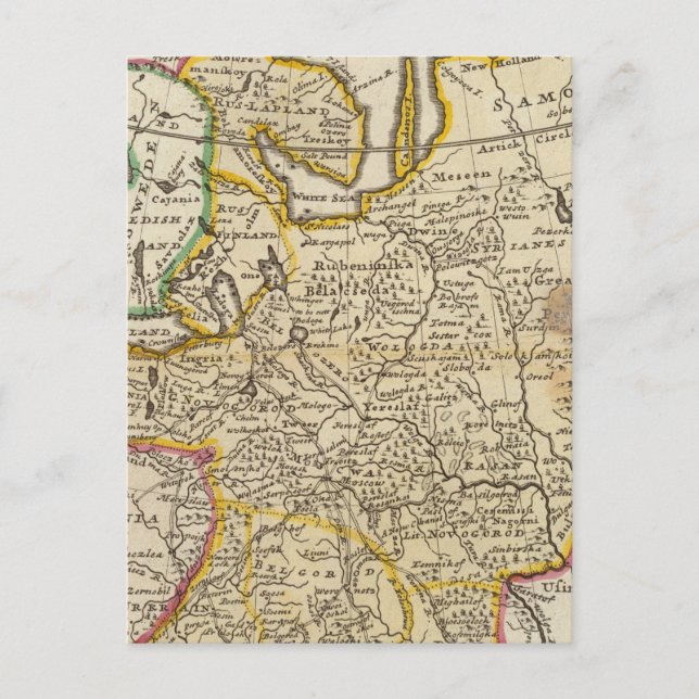 Postal Rusia o Moscú (Anverso)