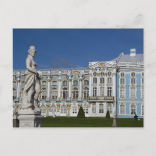 Postal Rusia, San Petersburgo, Palacio de Catalina (tambi