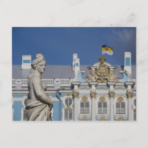 Postal Rusia, San Petersburgo, Palacio de Catalina (tambi