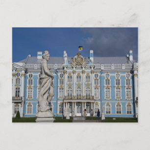 Postal Rusia, San Petersburgo, Palacio de Catalina (tambi