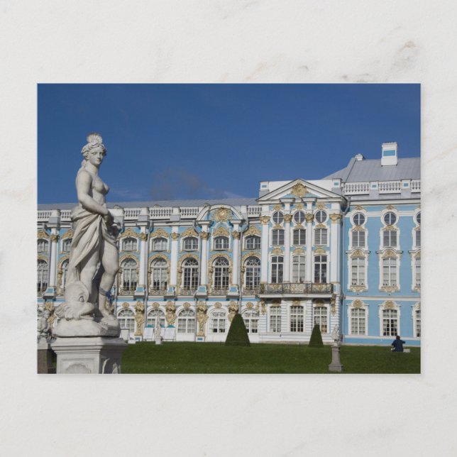 Postal Rusia, San Petersburgo, Palacio de Catherine (alia (Anverso)
