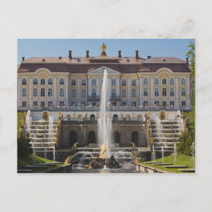 Postal Rusia, San Petersburgo, Peterhof, Gran Palacio