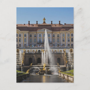 Postal Rusia, San Petersburgo, Peterhof, Gran Palacio