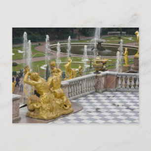 Postal Rusia, San Petersburgo, Peterhoff (también conocid