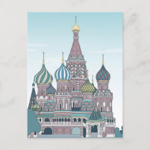 Postal Rusia: Viajes a Moscú