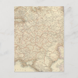 Postal Rusia y Europa