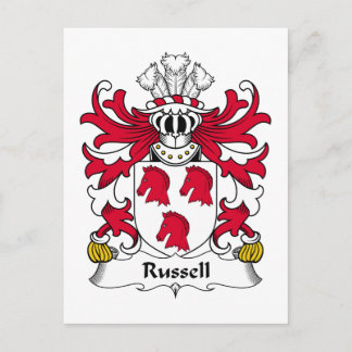 Postal Russell Family Crest