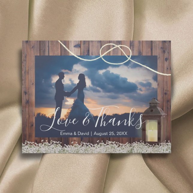 Postal Rústica linterna de granero atando el nudo foto gr (Subido por el creador)