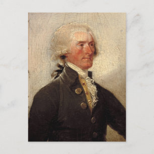 Postal Rústico Thomas Jefferson Painting