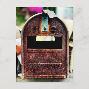 Postal Rusty Buzón de correo vertical