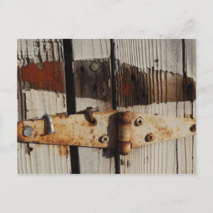 Postal Rusty Hinge Postcard