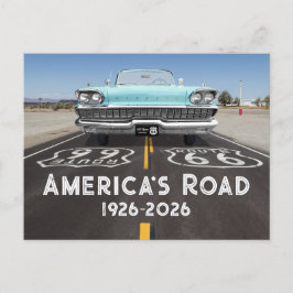 Postal Ruta 66 Centenario Histórico