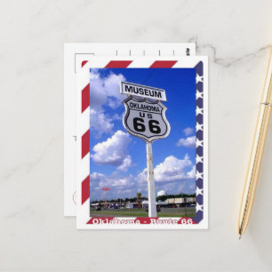 Postal Ruta 66 - Oklahoma - Estados Unidos -