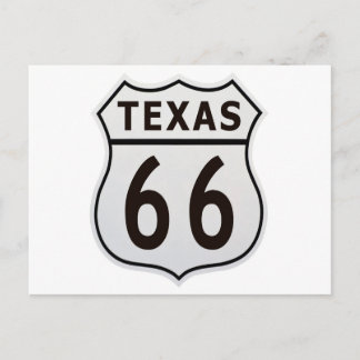 Postal Ruta 66 Texas