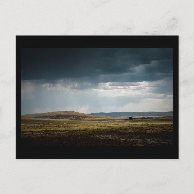 Postal Ruta 66 Tormenta, Airzona (Anverso)