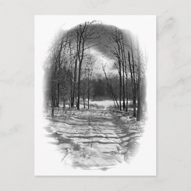 Postal Ruta al estanque (Anverso)