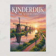 Ruta ciclista de Kinderdijk Países Bajos