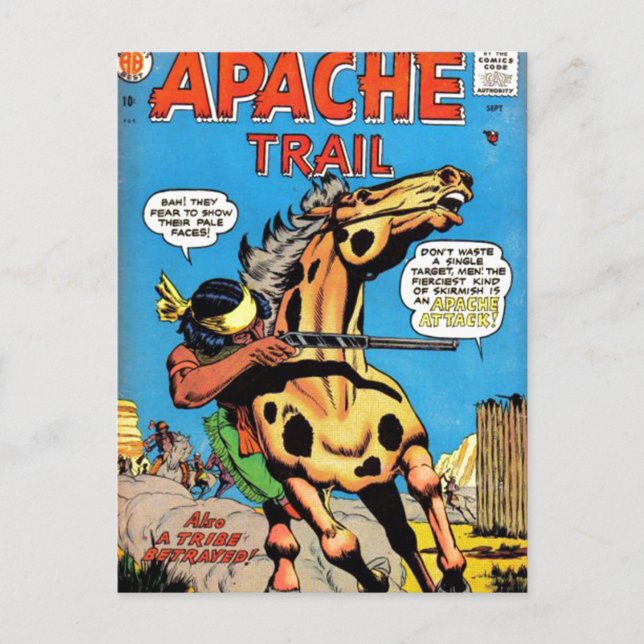 Postal Ruta de Apache #1 (Anverso)