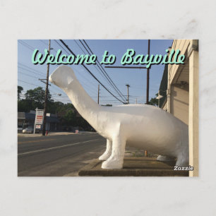 Postal Ruta de Bayville 9 Dinosaurio