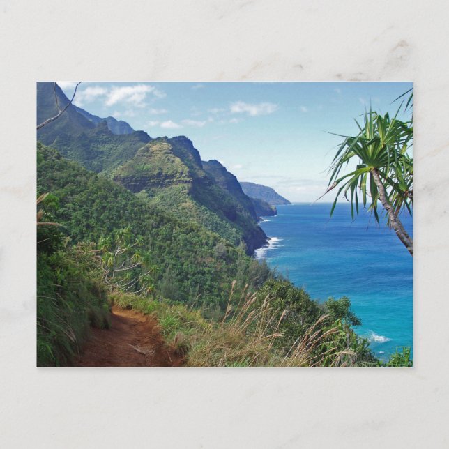 Postal Ruta de Kalalau (Anverso)