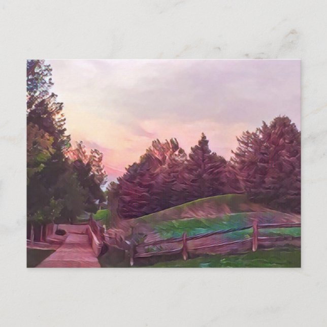 Postal Ruta de la naturaleza (Anverso)