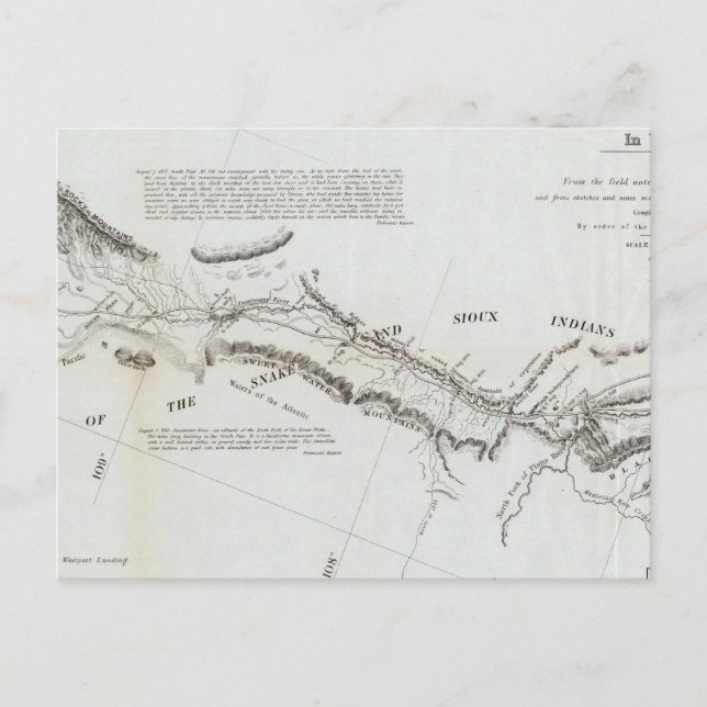 Postal Ruta de Misuri a Oregón 2 (Anverso)