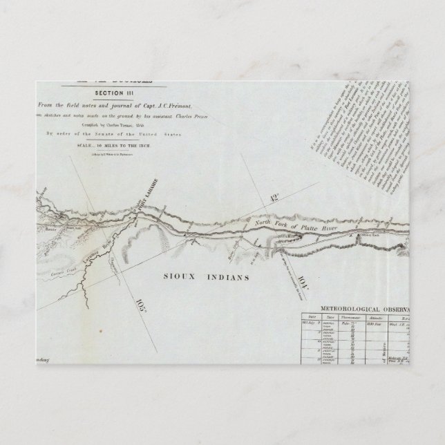 Postal Ruta de Misuri a Oregón 5 (Anverso)