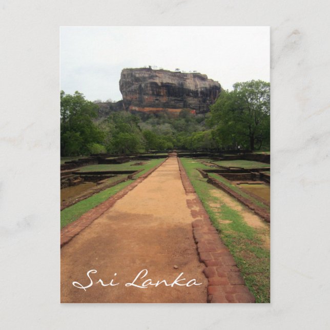 Postal ruta de sigiriya (Anverso)