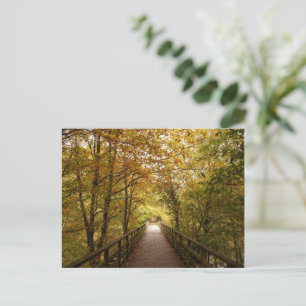 Postal Ruta del ferrocarril en otoño: Keswick