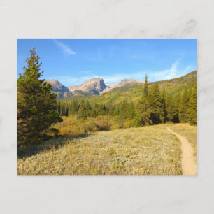 Postal Ruta del lago Nymph a principios del otoño