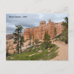Postal Ruta del Parque Nacional del Cañón Bryce - Utah