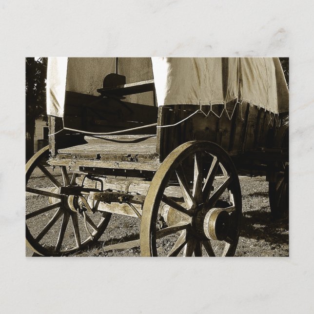 Postal Ruta del vagón (Anverso)