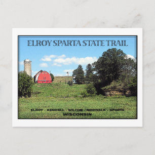 Postal Ruta Estatal Elroy Sparta