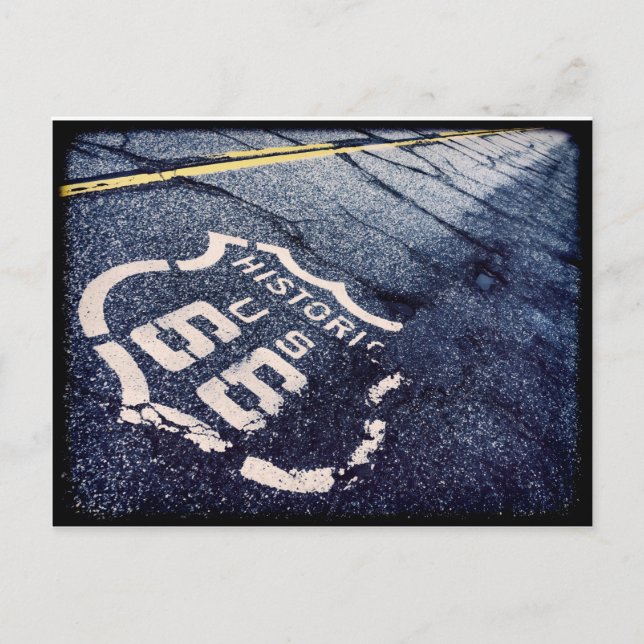 Postal Ruta icónica 66 (Anverso)