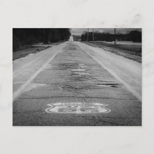 Postal Ruta madre original (Anverso)