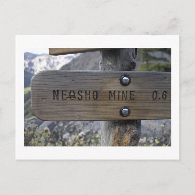 Postal ruta minera neosho (Anverso)