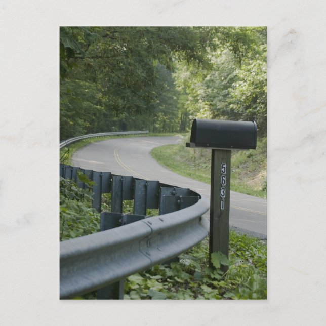 Postal Ruta rural (Anverso)