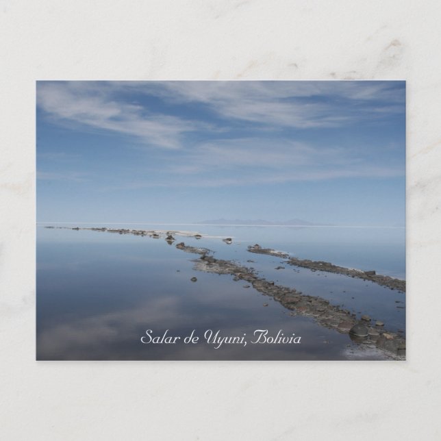 Postal ruta salina de uyuni (Anverso)