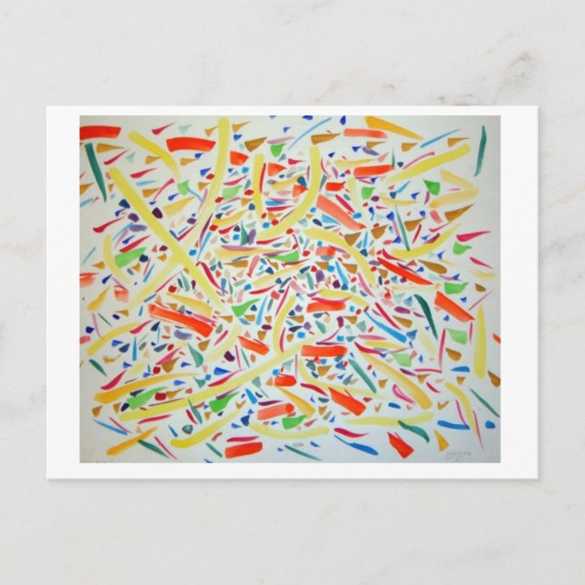 Postal Rutas visuales II de Jonathan FeBland (Anverso)