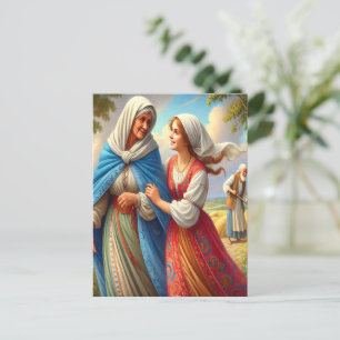 Postal Ruth 1 Compasión en un viaje compartido