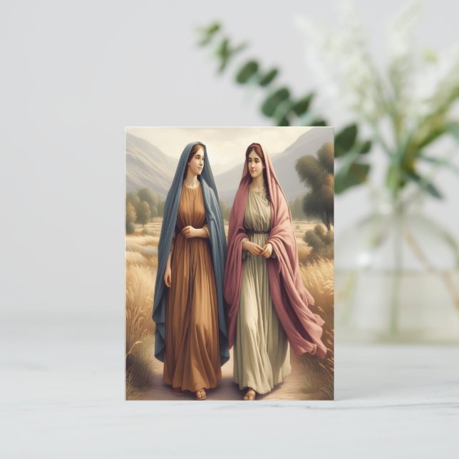 Postal Ruth 1: Un viaje de amor por la devoción (Anverso de pie)