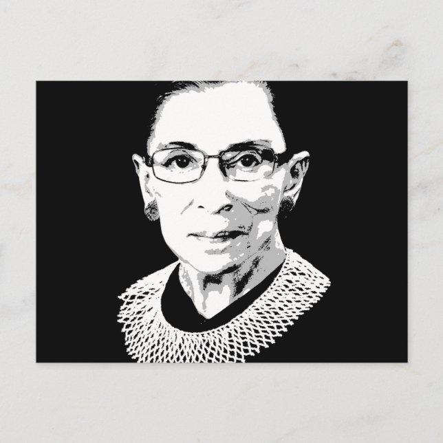 Postal Ruth Bader Ginsburg Face (Anverso)
