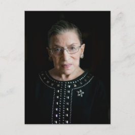 Postal Ruth Bader Ginsburg, juez de la Corte Suprema