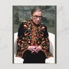 Postal Ruth Bader Ginsburg, juez de la Corte Suprema