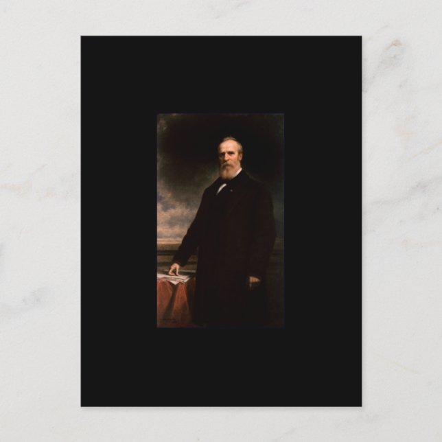 Postal Rutherford B. Hayes (Anverso)